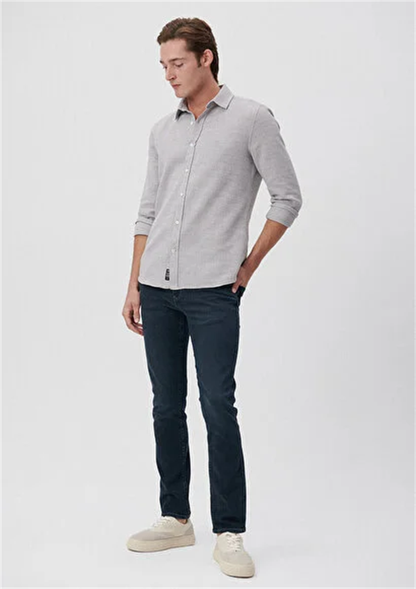 Erkek Lacivert M0035126972 Marcus Straight Leg