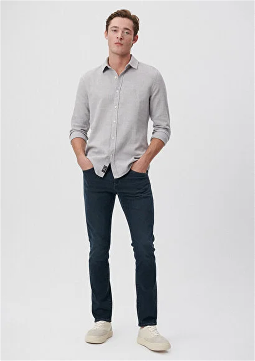 Erkek Lacivert M0035126972 Marcus Straight Leg