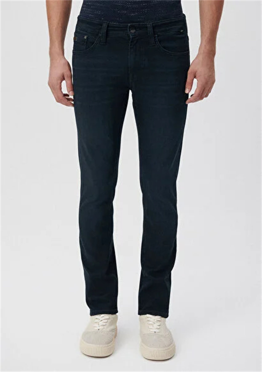 Erkek Lacivert M0042227245 Jake Slim Leg Kot Pantolon