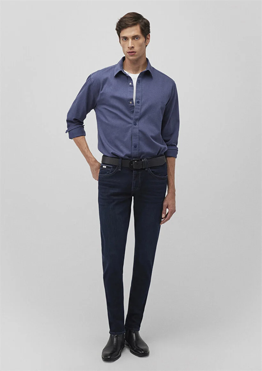 Erkek Lacivert M0042487838 James Premıum Blue