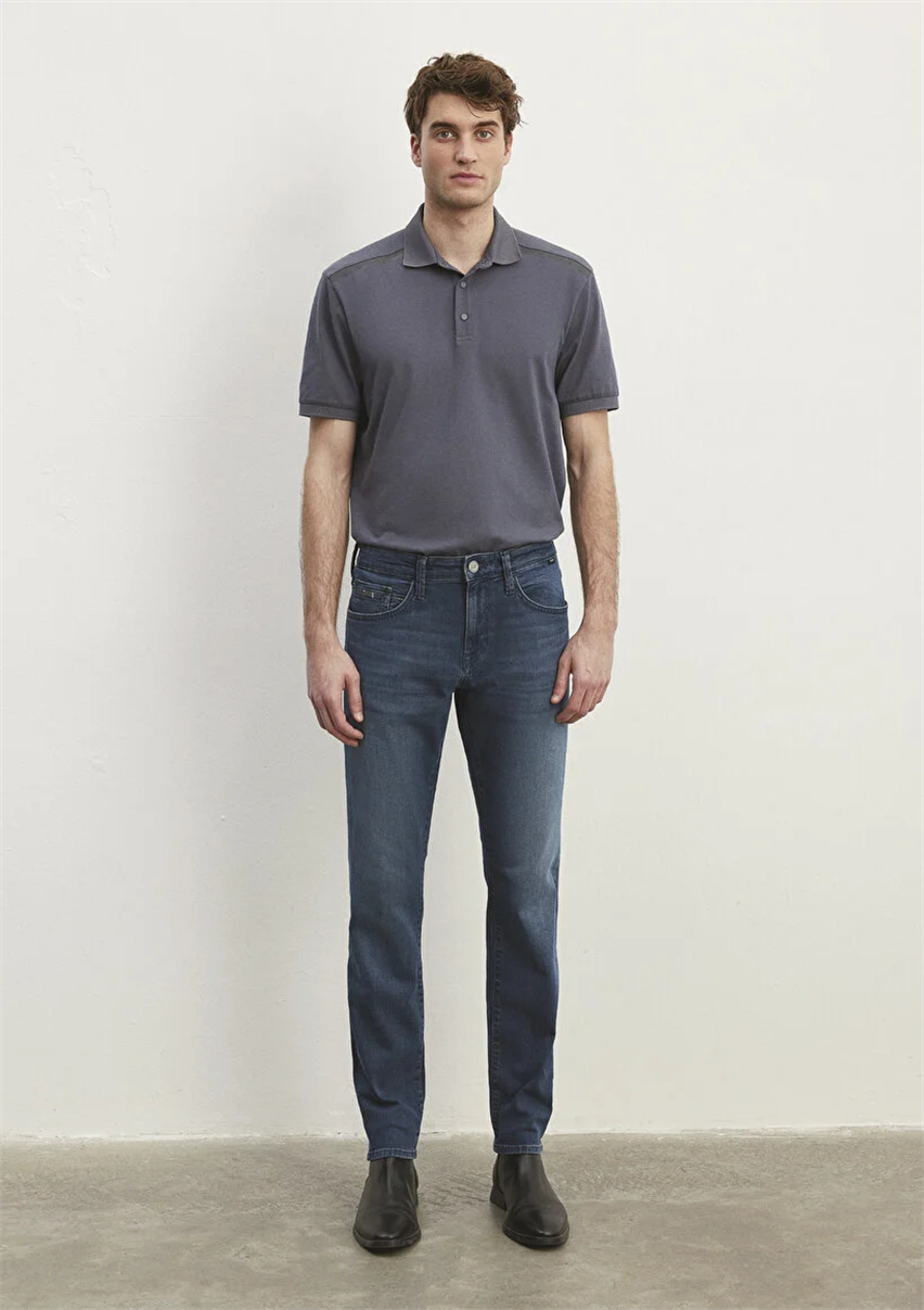 Erkek Mavi M0042286546 James Ocean Pantolon