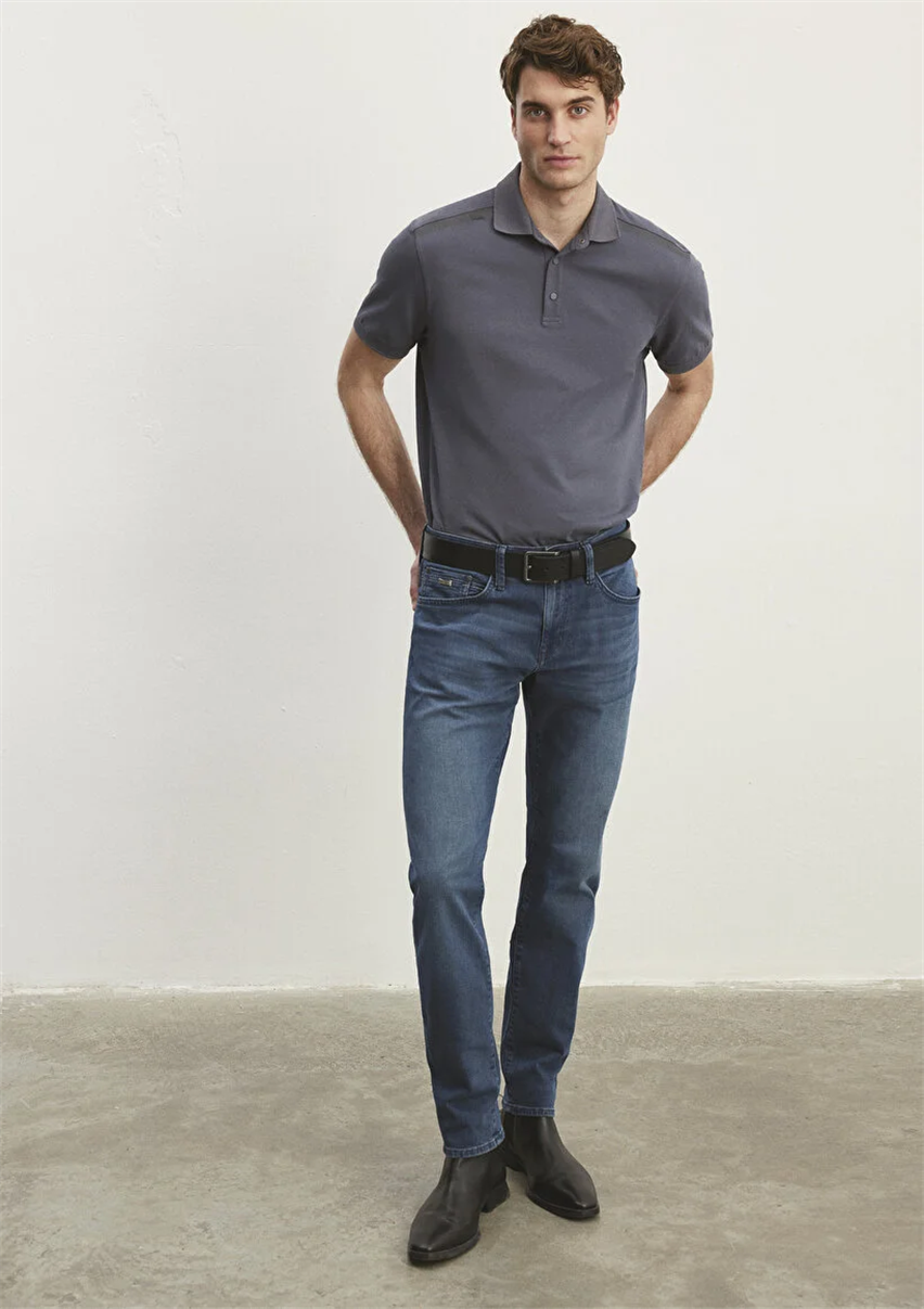 Erkek Mavi M0042286546 James Ocean Pantolon