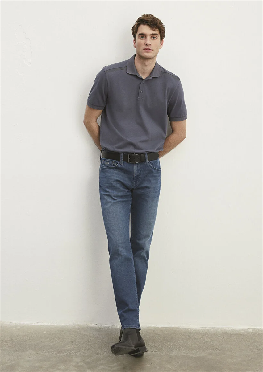 Erkek Mavi M0042286546 James Ocean Pantolon