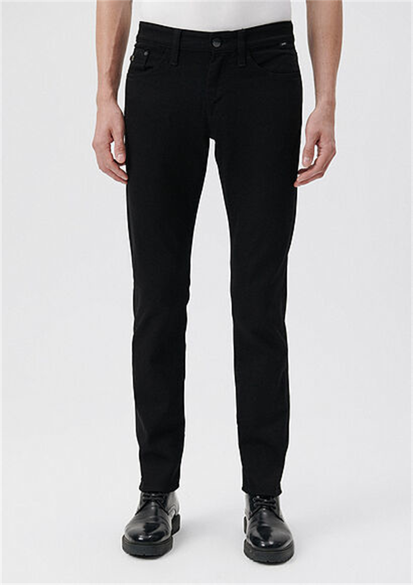 Erkek Siyah M0035133304 Marcus Slim Straight Leg