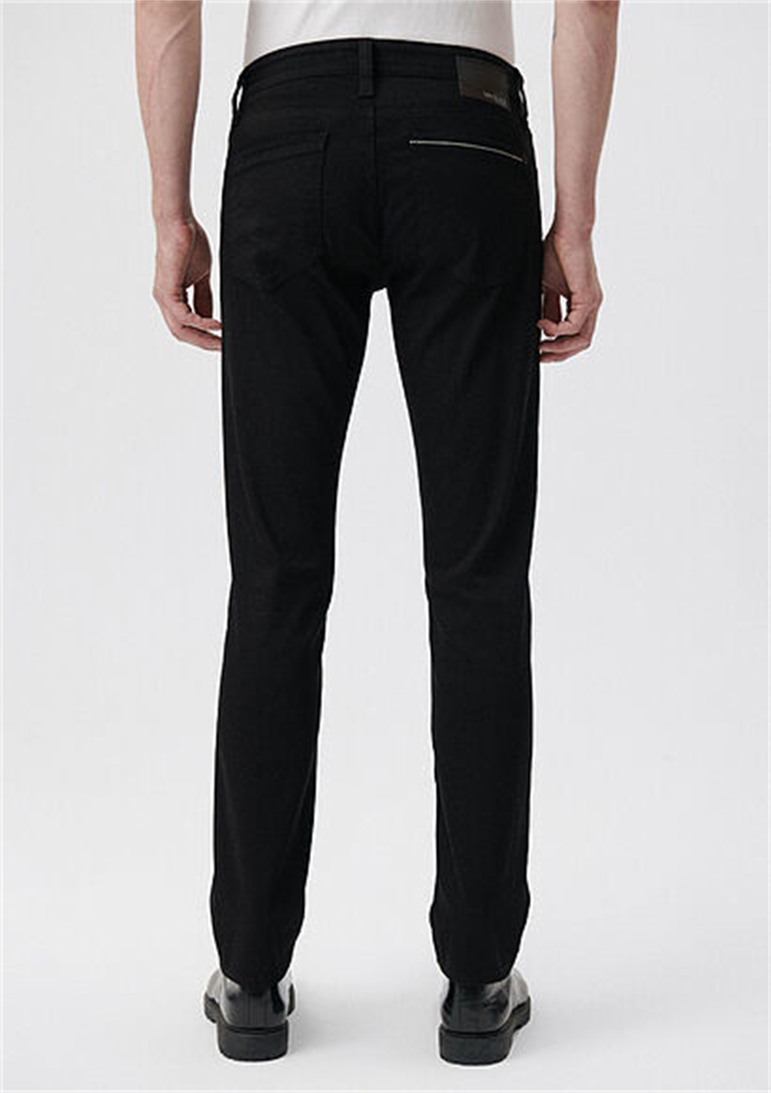 Erkek Siyah M0035133304 Marcus Slim Straight Leg