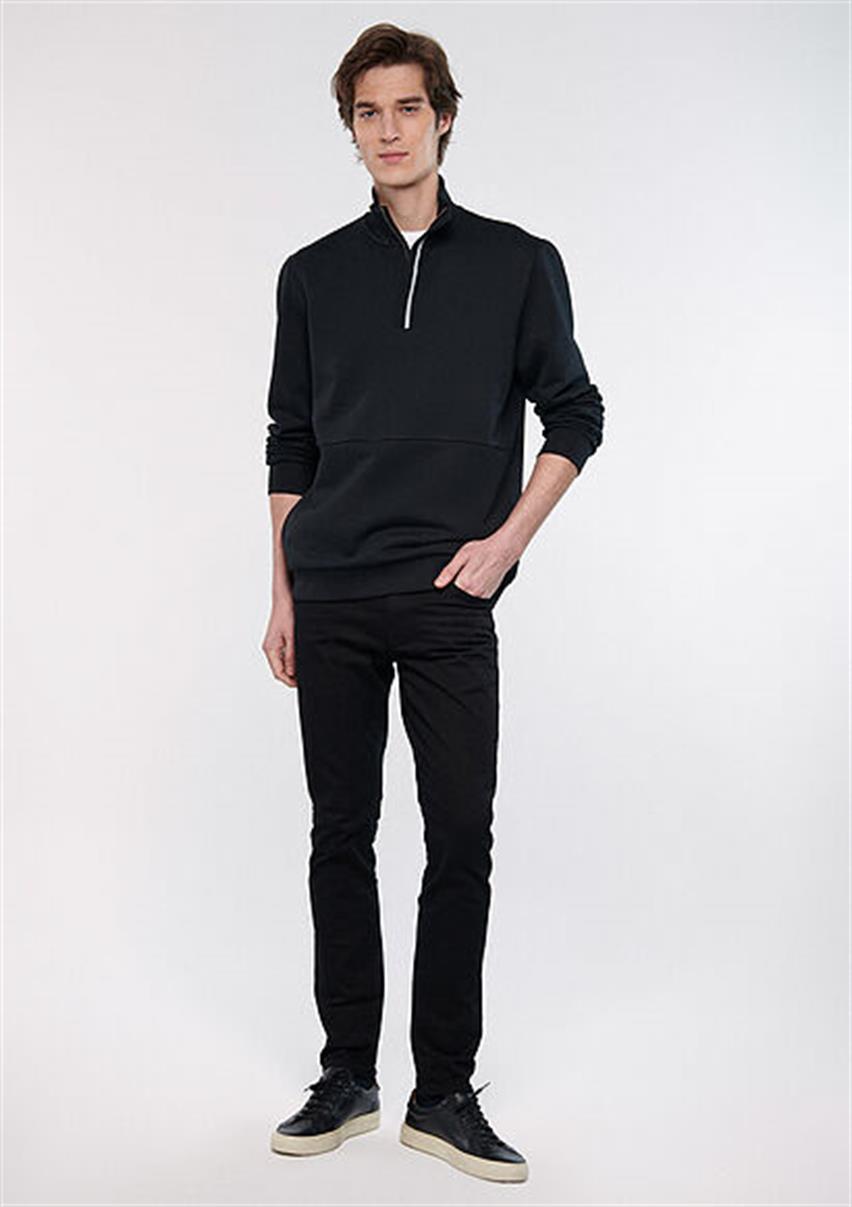 Erkek Siyah M0042232200 Jake Slim Leg Kot Pantolon