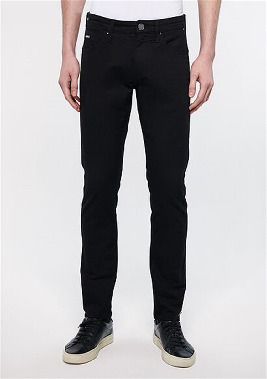 Erkek Siyah M0042232200 Jake Slim Leg Kot Pantolon