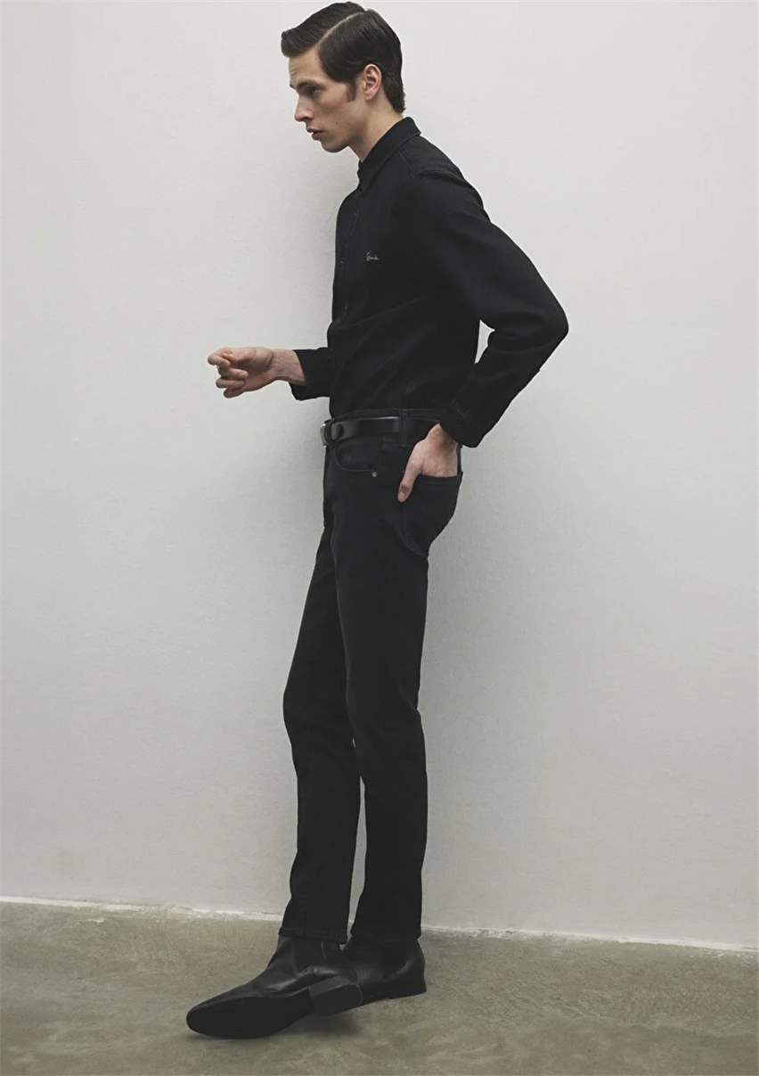 Erkek Siyah M0042286544 Jake Deep Smoke Lux Black