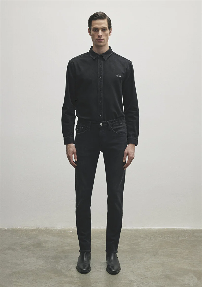 Erkek Siyah M0042286544 Jake Deep Smoke Lux Black