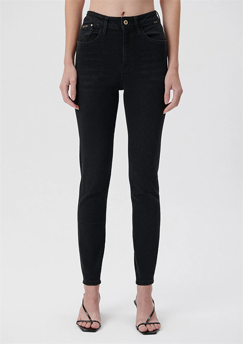 Kadın Antrasit M100980-82211 Serenay Skinny Pantolon