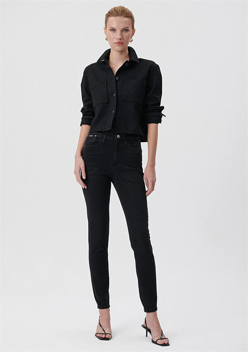 Kadın Antrasit M100980-82211 Serenay Skinny Pantolon