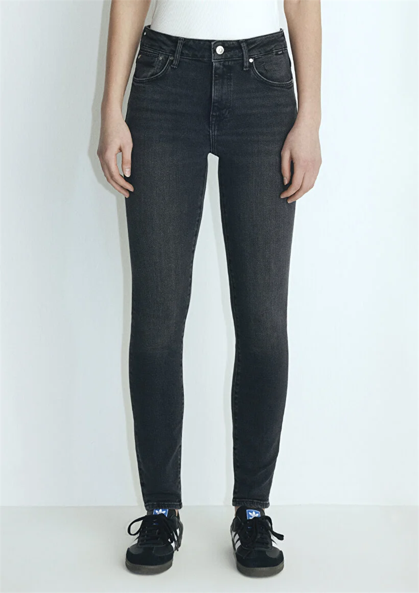 Kadın Füme M100328-86444 Tess Siknny Pantolon