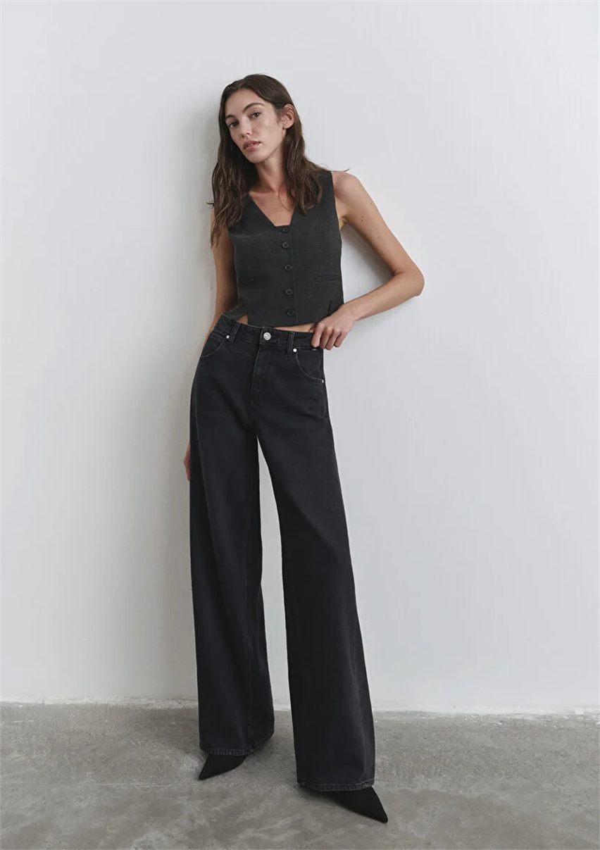 Kadın Füme M1010763-90575 Sıena Pantolon