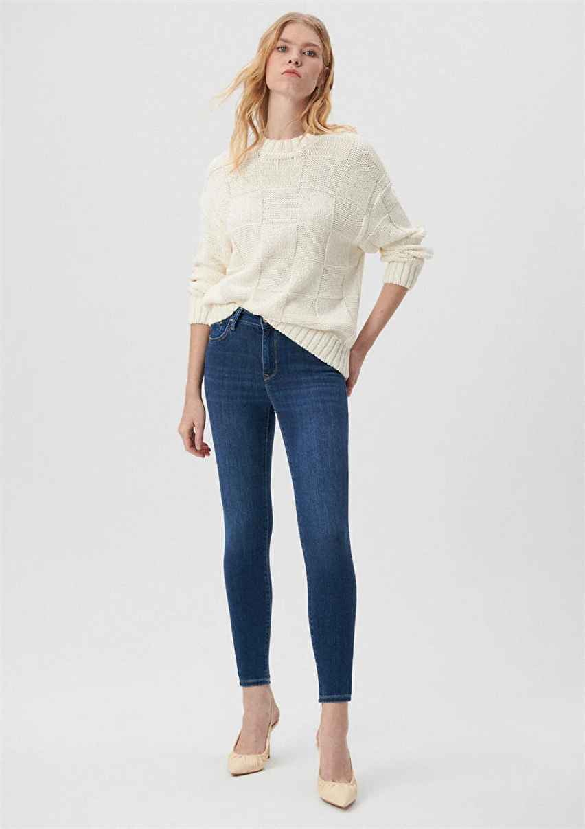 Kadın İndigo M100328-82232 Tess Pantolon