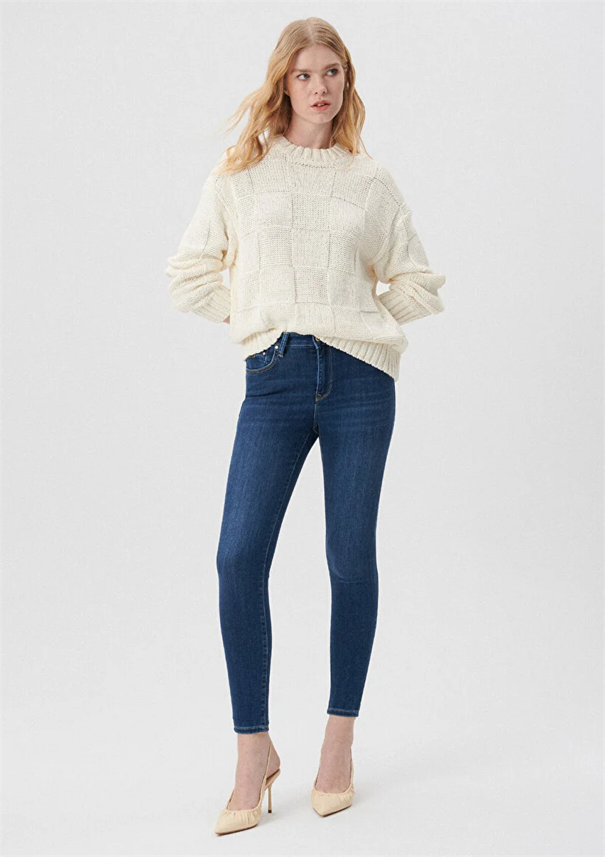 Kadın İndigo M100328-82232 Tess Pantolon