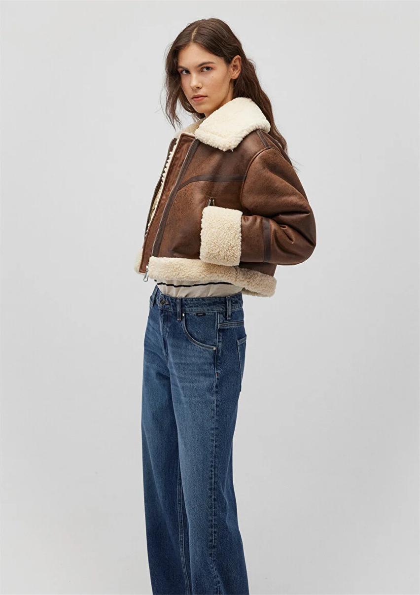 Kadın Kahve M1110462-87011 Nubuk Mont