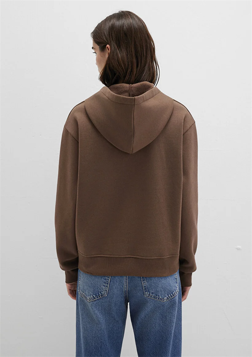 Kadın Kahve M167299-81959 Sweatshirt
