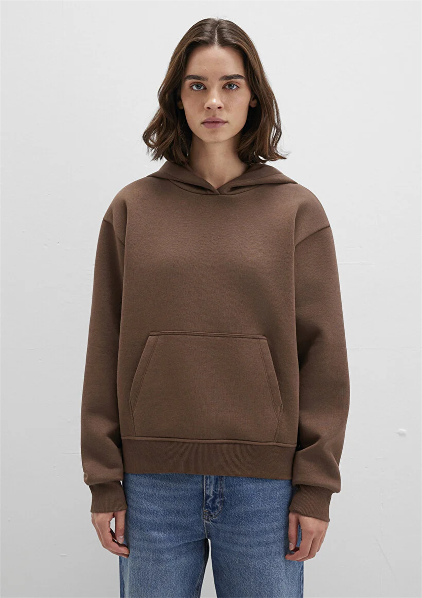 Kadın Kahve M167299-81959 Sweatshirt