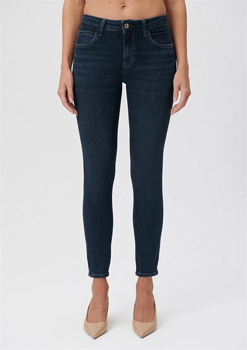 Kadın Lacivert M100328-85607 Tess Shaded Pantolon