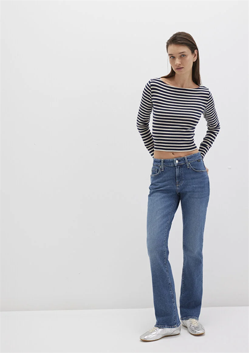 Kadın Mavi M1013690520 Molly Pantolon