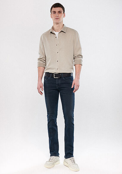 Pranga Erkek İndigo M0020934817 Pıerre Slim Starnig Leg - PNT.ERK.183