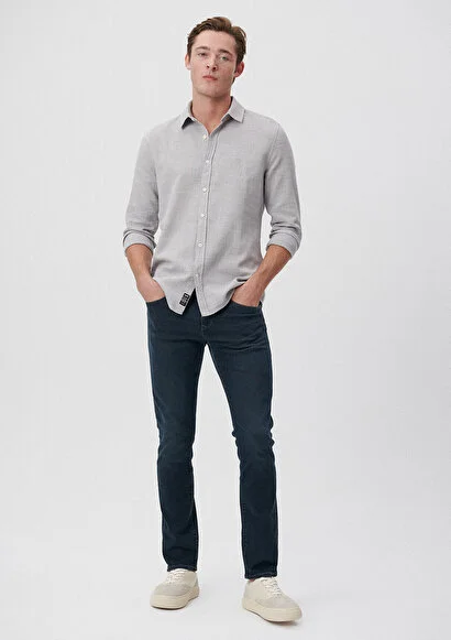 Pranga Erkek Lacivert M0035126972 Marcus Straight Leg - PNT.ERK.058