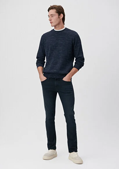 Pranga Erkek Lacivert M0042227245 Jake Slim Leg Kot Pantolon - PNT.ERK.039