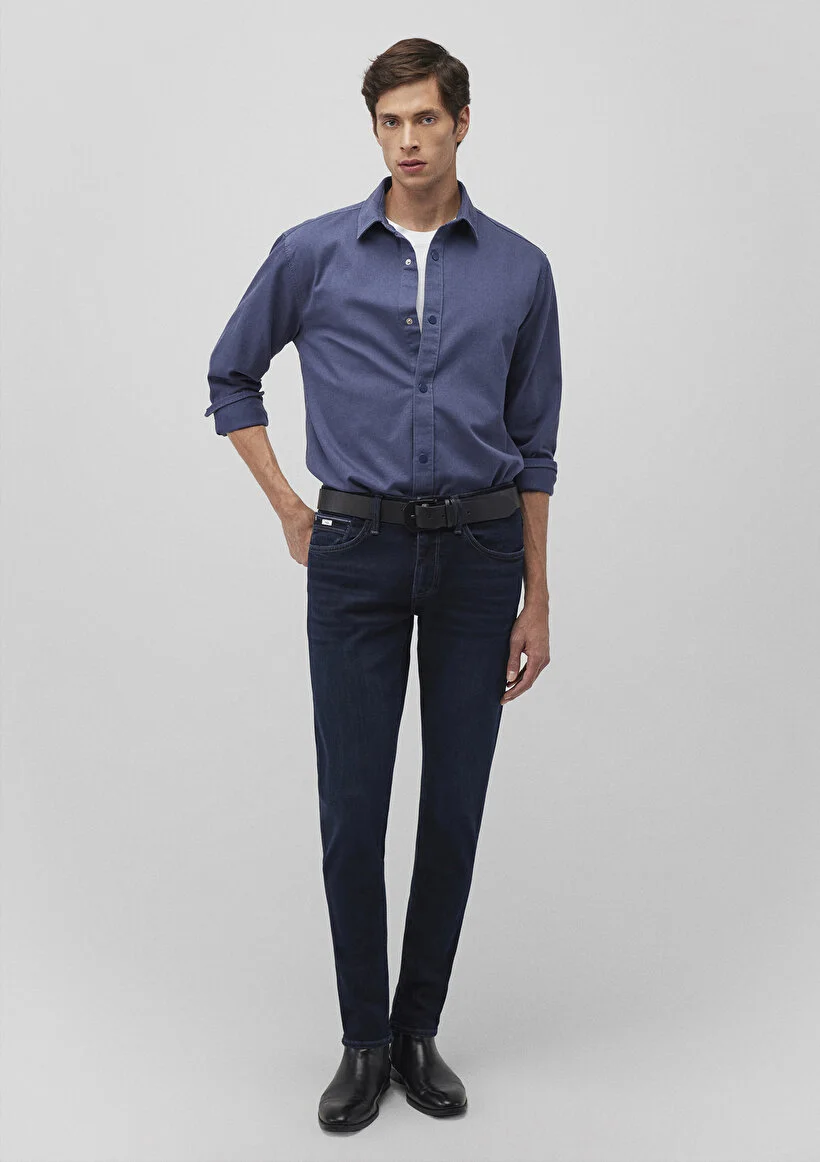 Pranga Erkek Lacivert M0042487838 James Premıum Blue - PNT.ERK.516