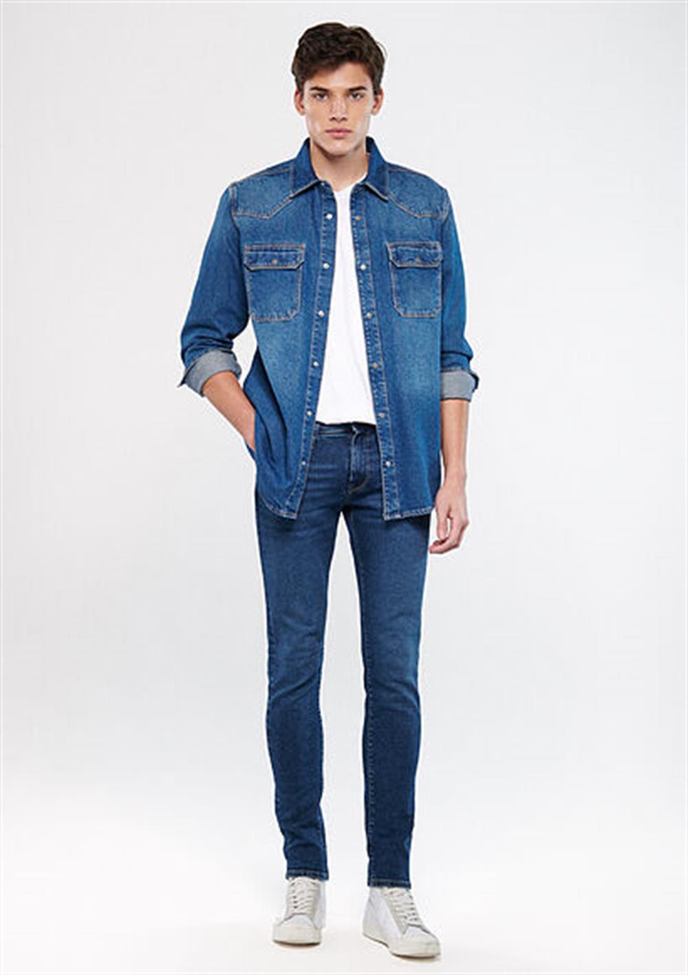 Pranga Erkek Mavi M0042433452 James Skinny - PNT.ERK.217