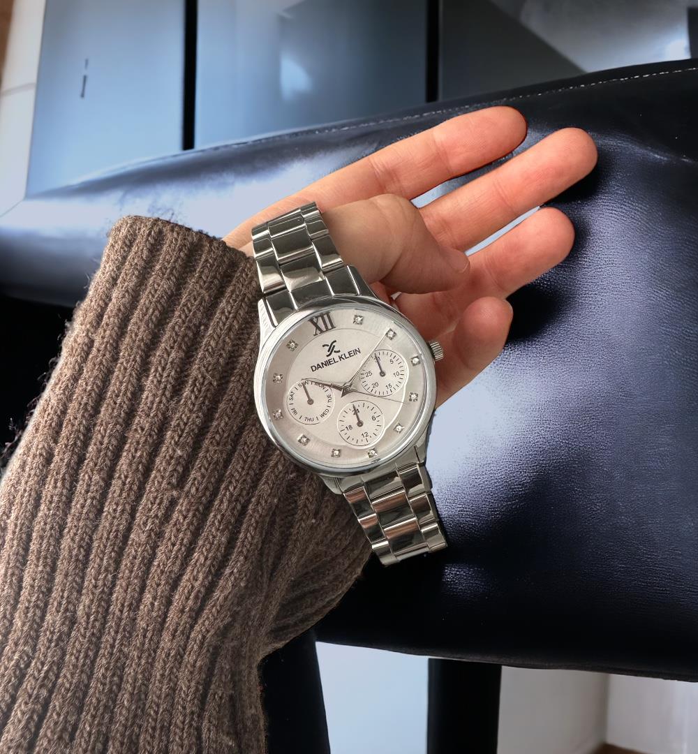 Pranga Kadın Gümüş Metal Kordonlu Saat - SAT.KD.0176