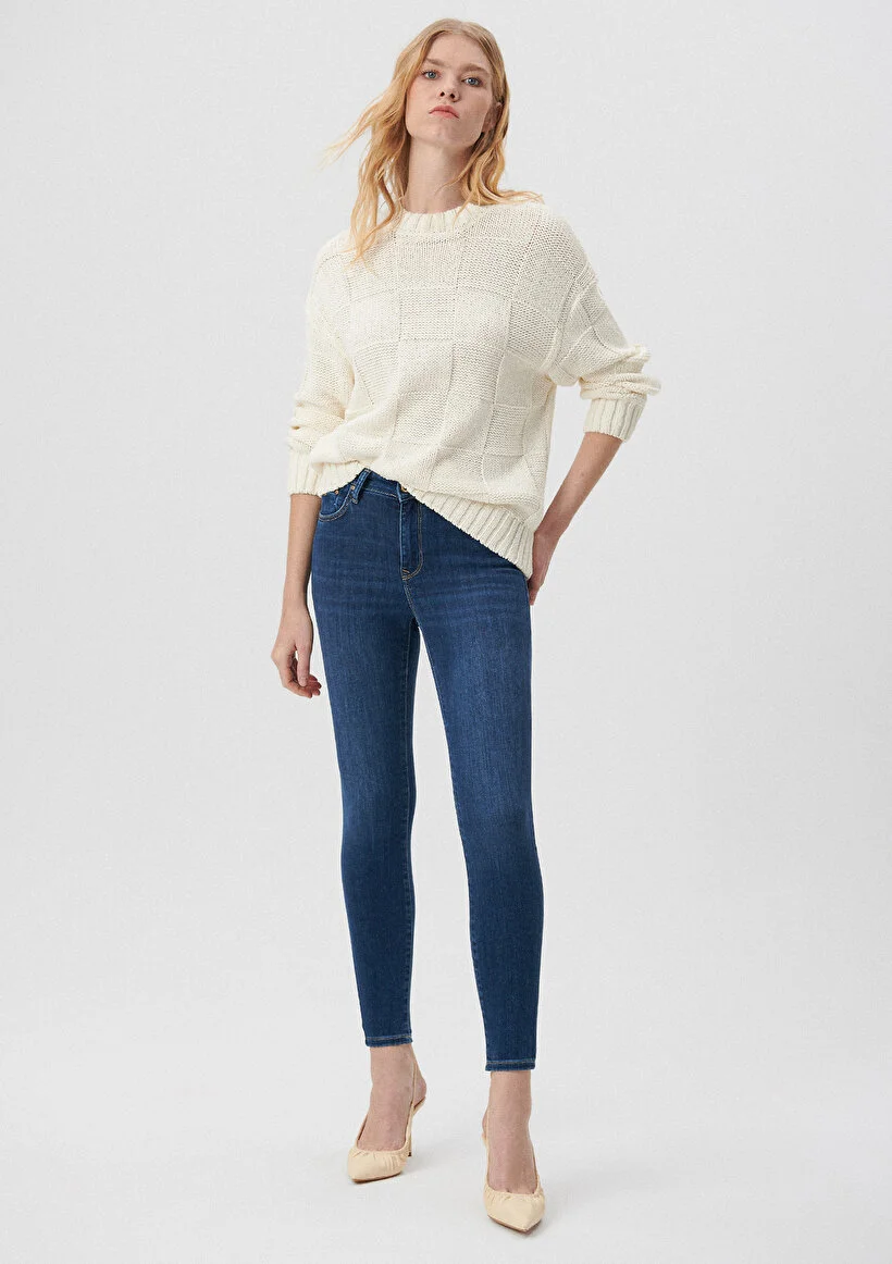 Pranga Kadın İndigo M100328-82232 Tess Pantolon - PNT.KD.0632