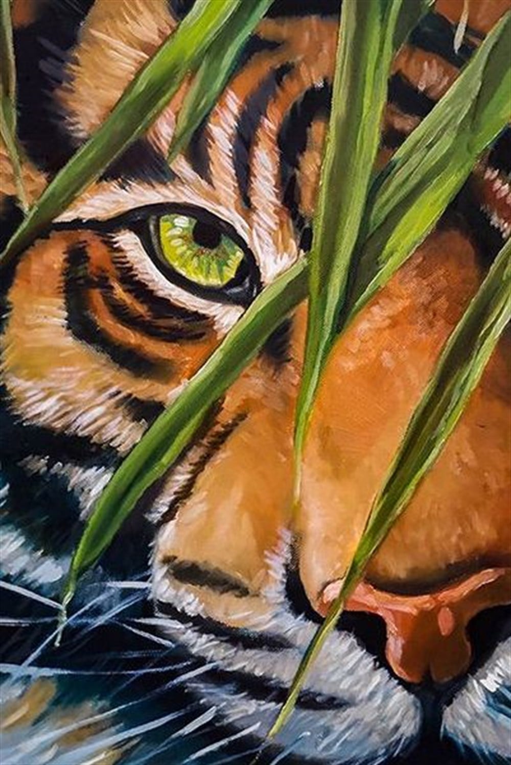 CANLIMarcel Sanat Elmas Mozaik Tablo & Diamond Painting TurkeyM20176667Kaplan Gözü-Marcel Sanat Elmas Mozaik Tablo 41X61cm 