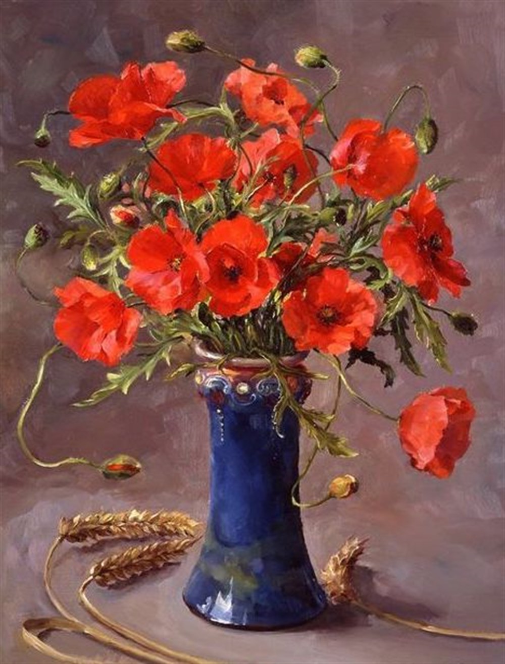 ÇİÇEKMarcel Sanat Elmas Mozaik Tablo & Diamond Painting TurkeyM20176143Vazodaki Gelincikler Marcel Sanat Elmas Mozaik Tablo 64X84cm