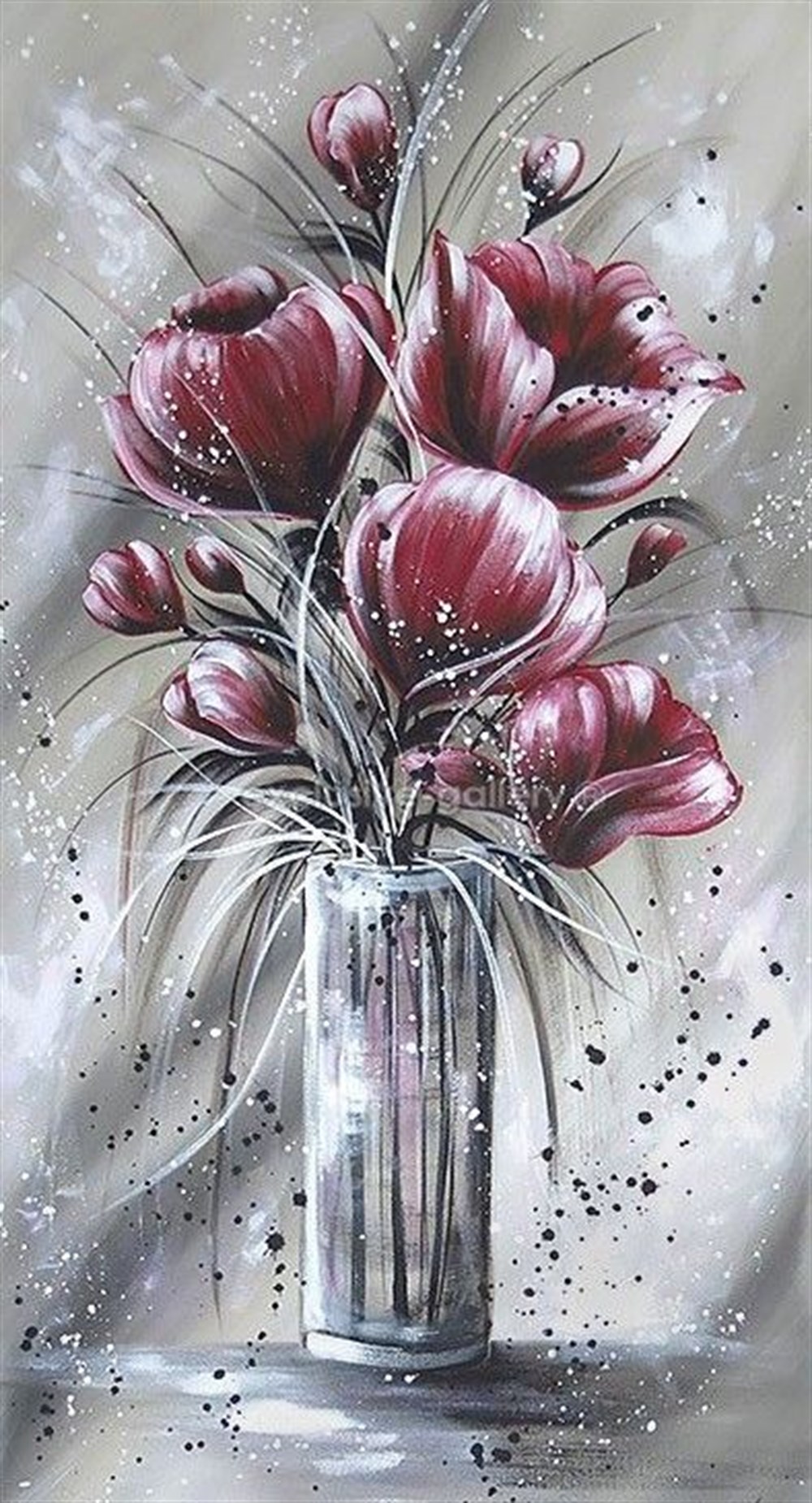 ÇİÇEKMarcel Sanat Elmas Mozaik Tablo & Diamond Painting TurkeyM20176167Vazodaki Çiçekler Marcel Sanat Elmas Mozaik Tablo 43X79cm