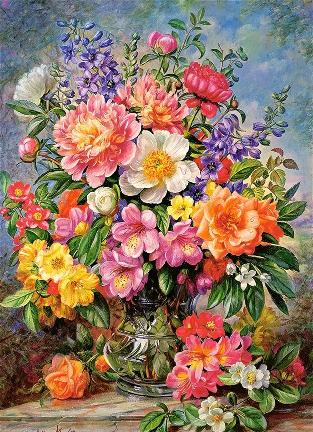 ÇİÇEKMarcel Sanat Elmas Mozaik Tablo & Diamond Painting TurkeyM20176000Renk Cümbüşü Marcel Sanat Elmas Mozaik Tablo 53X74cm