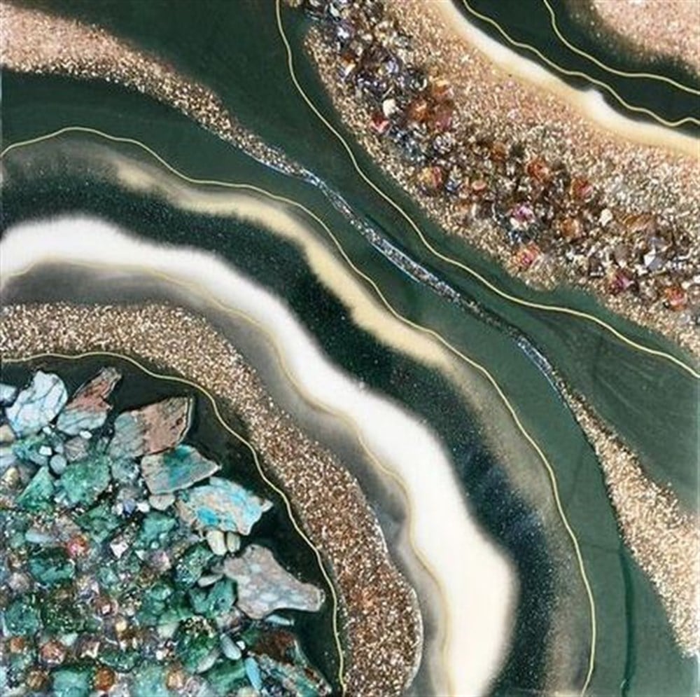 DESENMarcel Sanat Elmas Mozaik Tablo & Diamond Painting TurkeyM20174422Taşlı Desen Marcel Sanat Elmas Mozaik Tablo 76X76cm