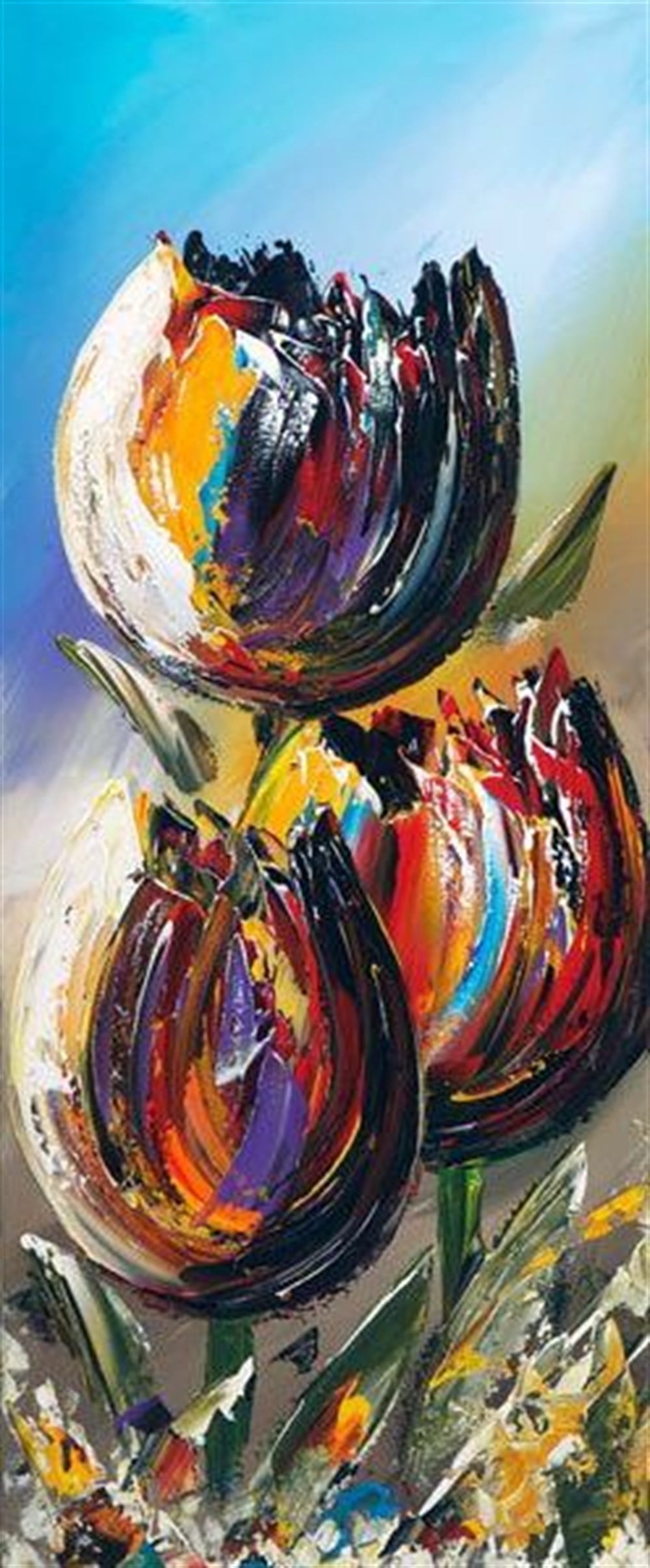 DESENMarcel Sanat Elmas Mozaik Tablo & Diamond Painting TurkeyM20176076Çiçek Desen Marcel Sanat Elmas Mozaik Tablo 13x33cm