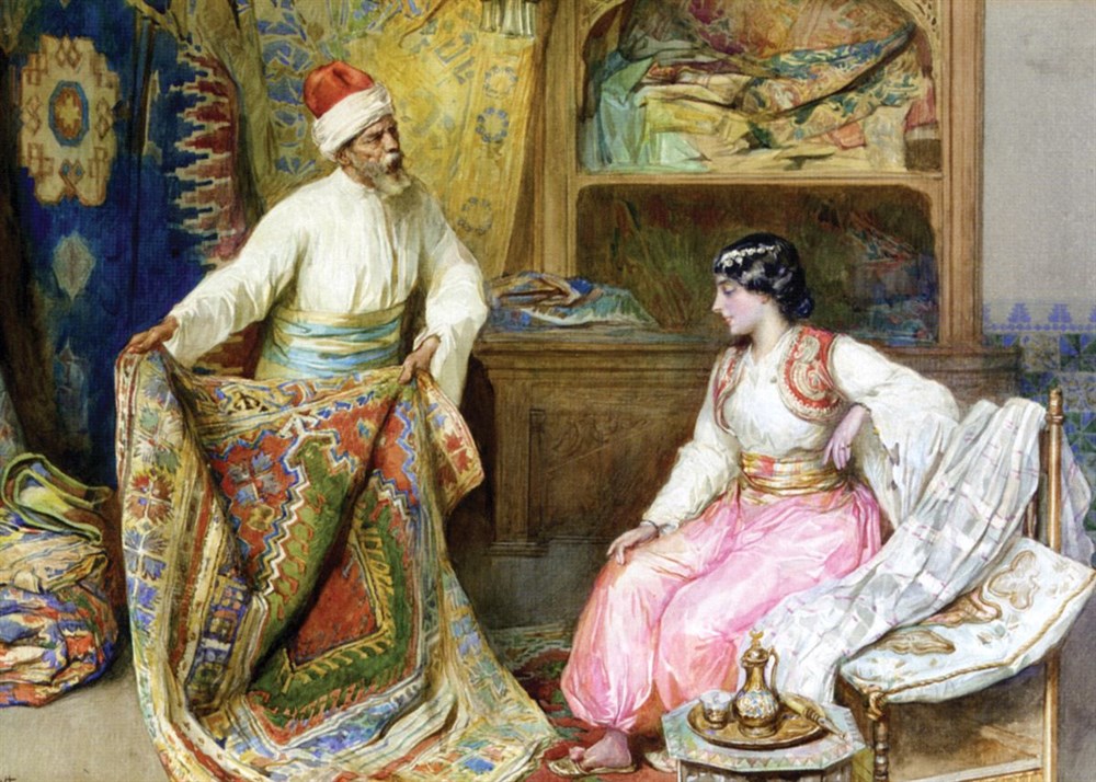 KLASİKMarcel Sanat Elmas Mozaik Tablo & Diamond Painting TurkeyM20176036Halı Dükkanı Marcel Sanat Elmas Mozaik Tablo 94X66cm