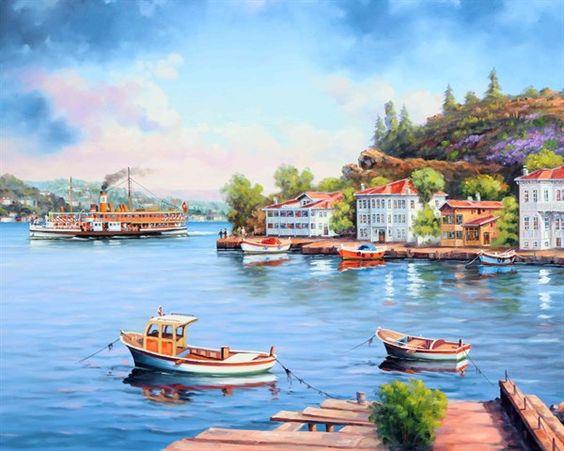 MANZARAMarcel Sanat Elmas Mozaik Tablo & Diamond Painting TurkeyM20176744İstanbul 64x51cm M20176744 MARCEL SANAT Elmas Mozaik Tablo 