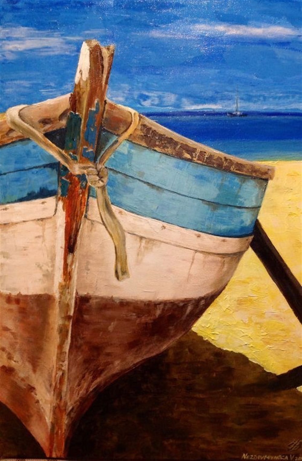 Marcel Manzara Elmas Mozaik Tablo 36x53cm