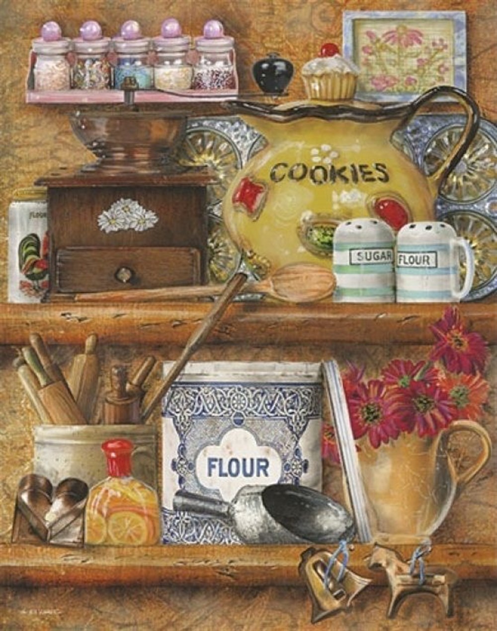 Marcel Mutfak Elmas Mozaik Tablo 46x58cm