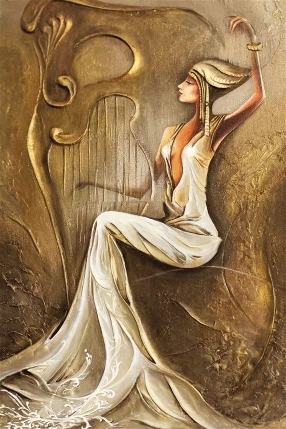 Marcel Sanat Elmas Mozaik Puzzle Tablo Modern Seri 37x56 cm