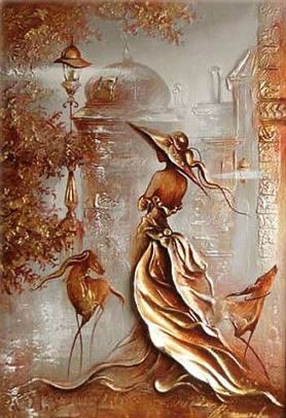 Marcel Sanat Elmas Mozaik Puzzle Tablo Modern Seri 37x55 cm