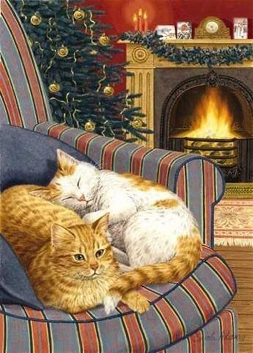 Marcel Sanat Elmas Mozaik Puzzle Tablo Yılbaşı Serisi 41x58 cm