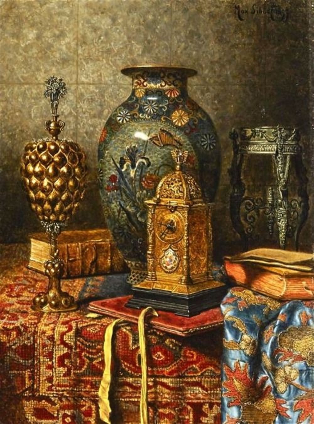 Marcel Sanat Klasik Serisi Elmas Mozaik Tablo 46x61cm