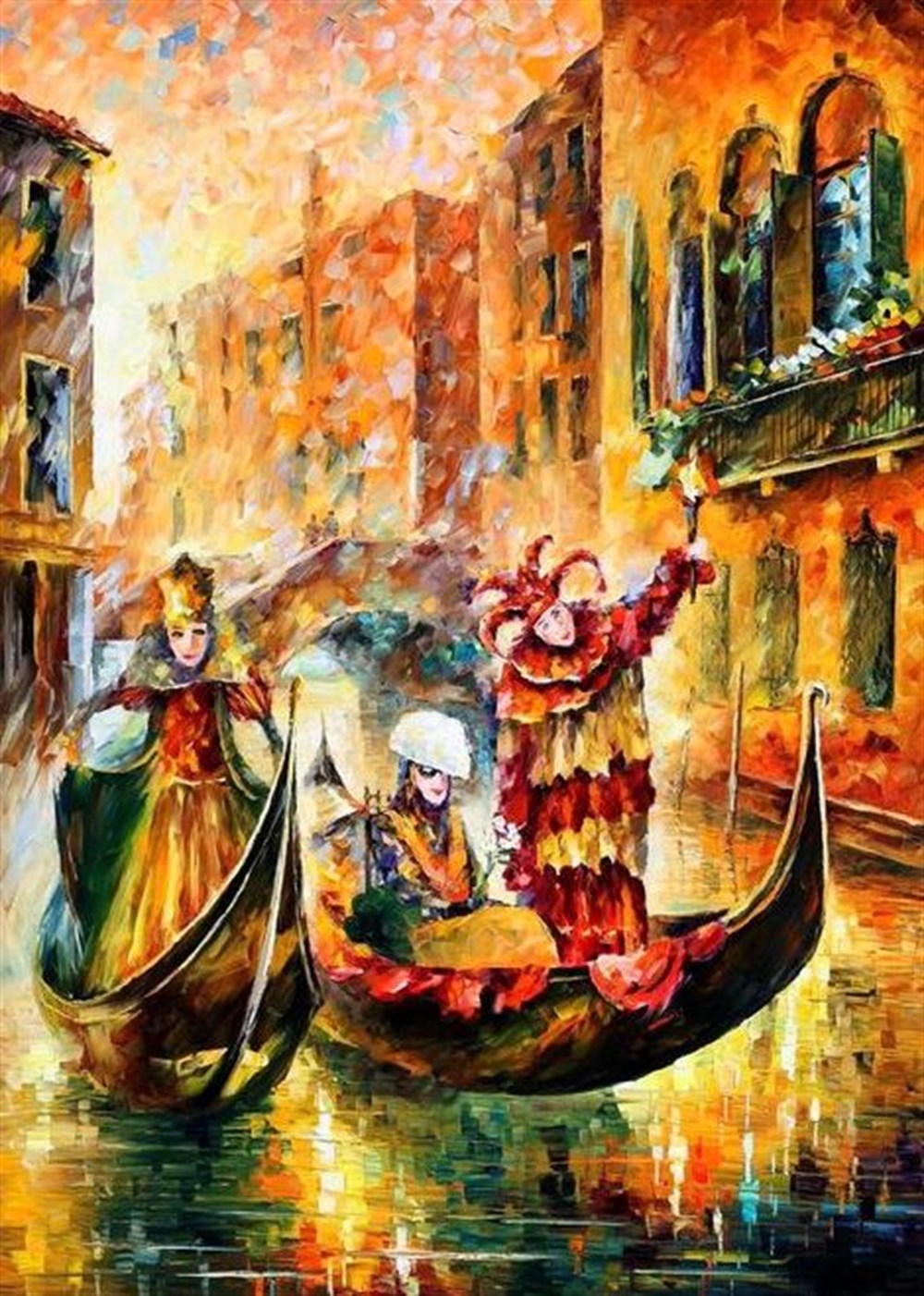 MODERNMarcel Sanat Elmas Mozaik Tablo & Diamond Painting TurkeyM20174190Venedikte Karnaval Marcel Sanat Elmas Mozaik Tablo 46x64cm