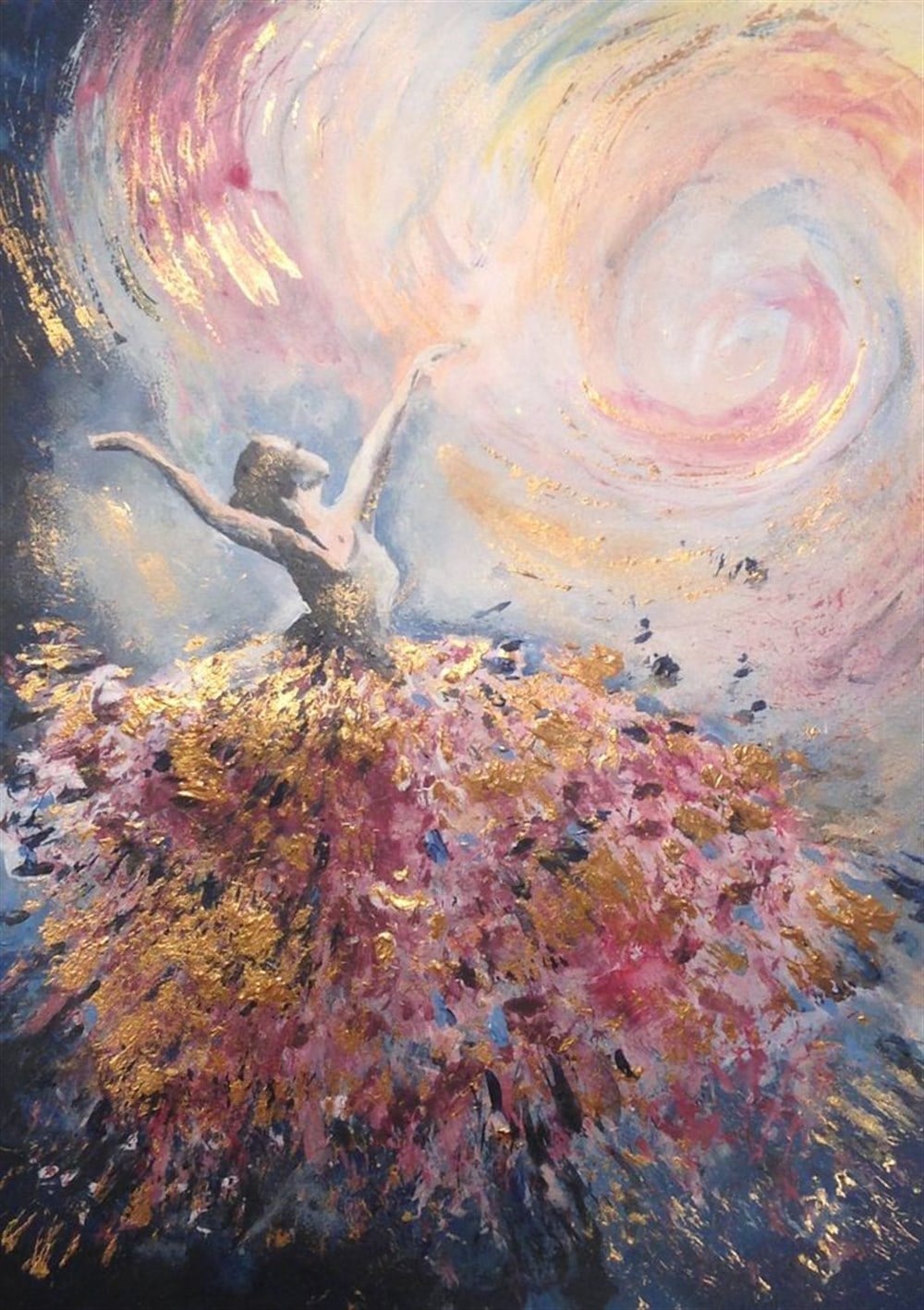 MODERNMarcel Sanat Elmas Mozaik Tablo & Diamond Painting TurkeyM20174394Kabarık Etekli Balerin Marcel Sanat Elmas Mozaik Tablo 58x81cm