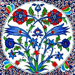 DESENMarcel Sanat Elmas Mozaik Tablo & Diamond Painting TurkeyM20173234Çini Seramik Desen Elmas Mozaik Tablo 60x60 cm