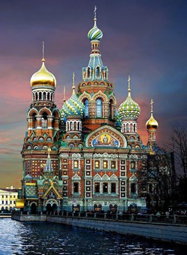 Kremlin Sarayı Elmas Mozaik Tablo 46x64cm 