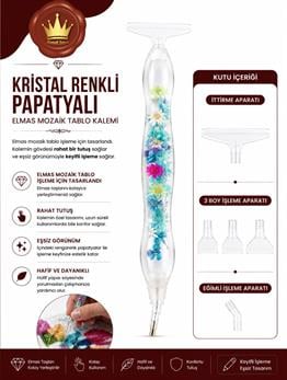MARCEL Kristal Renkli Papatyalı Elmas Mozaik KalemiAKSESUARMarcel Sanat Elmas Mozaik Tablo & Diamond Painting TurkeyM2017KRSTLPPTYMARCEL Kristal Renkli Papatyalı Elmas Mozaik Kalemi